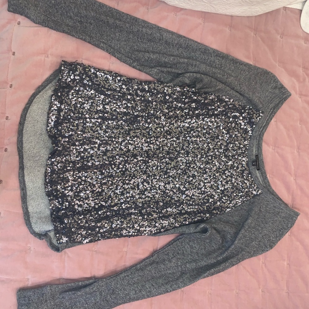 Express Sparkly Sweater